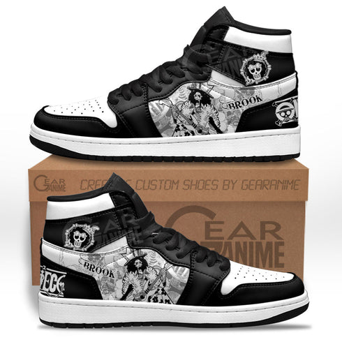 Brook Sneakers Custom Op Shoes Manga Style